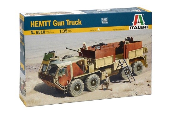 Italeri 6510 - 1/35 US HEMTT Gun Truck - New