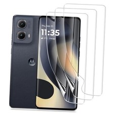 3 Pack Motorola Moto Edge 2023/2024 Screen Protectors moto edge Transparent
