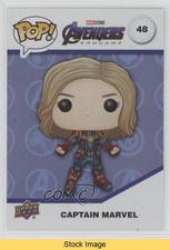 2023 Upper Deck Funko Pop Infinity Saga Patina Captain Marvel #48 READ 00gy