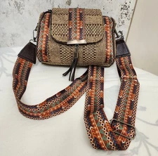 Handmade Vault Sling Double Partition With Tassel Magnetic Flap For Women's