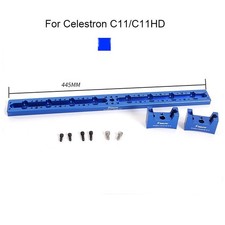 445mm Dovetail Mounting Plate Connect for Telescope Celestron C11/C11HD Blue