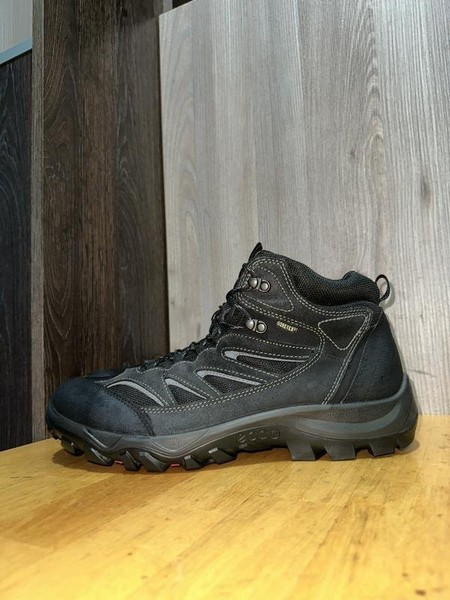 Men Ecco Boots Black 46
