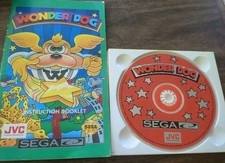 Wonder Dog (Sega CD, 1992)  Disc and Instructions