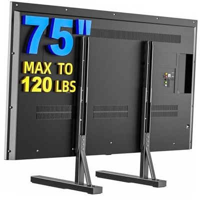 Universal TV Stand Legs for 35-75 Inch LCD/LED/OLED TVs, Tabletop TV Mount