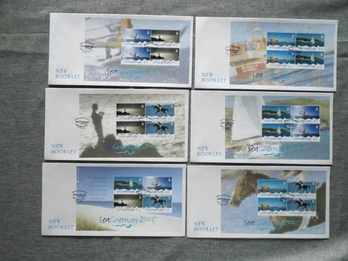 Guernsey 2005 Sea Guernsey £9.69 Booklet First Day Covers