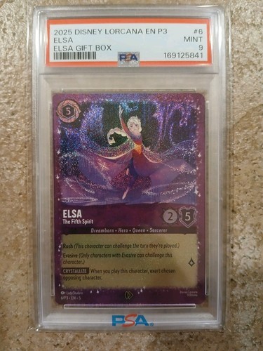 Elsa - The Fifth Spirit graded PSA 9 for sale on eBay