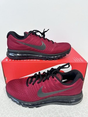 Nike Air Max 2017 Team Red Athletic Running Training Shoes 849559-603 Mens Sz 12