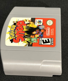 Pokemon Snap -Nintendo 64, N64 OEM Authentic  1999  NM+ Bight Colors!