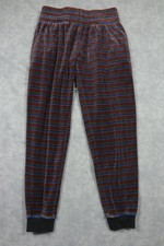 RVCA Pants Mens Small Multicolor Stripe Joggers Elastic Waist Cuffed Tapered