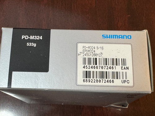 Shimano Deore PD-M324 Dual SPD Platform Pedal Clipless MTB - MAKE OFFER - Picture 2 of 16