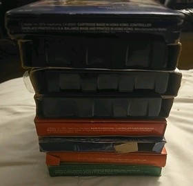 Intellivision Used Game Lot Complete In Box, Read Discription . 8 Games