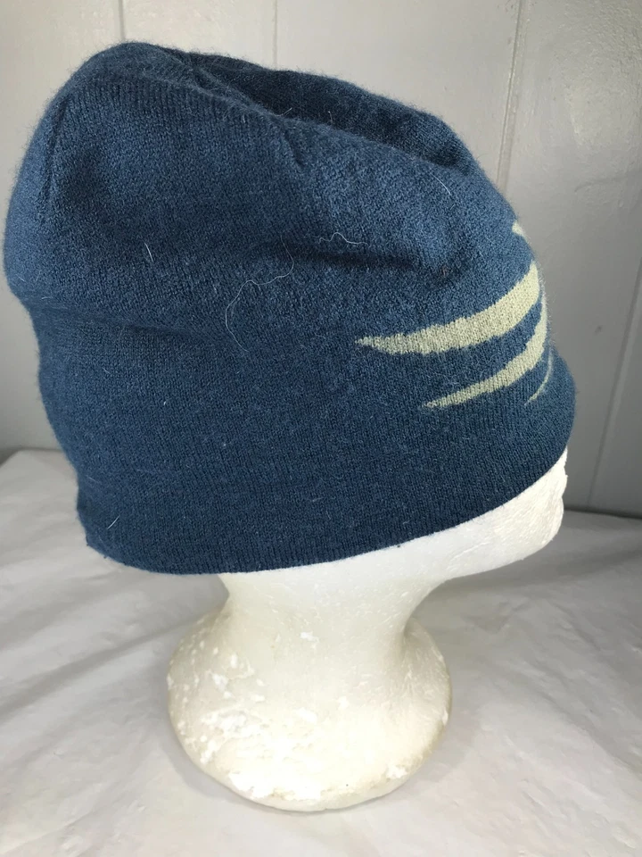 Sitka Large Logo Winter Hat Beanie Blue Fleece - Size OSFA - Image 2 of 4