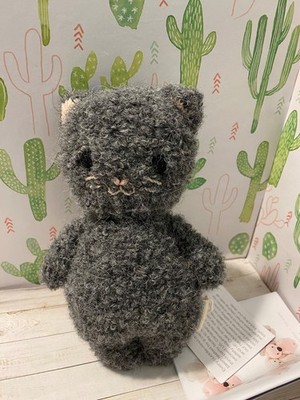 Cuddle + Kind Charcoal baby kitten (fuzzy) Halloween 2025 Ltd Ed NWT