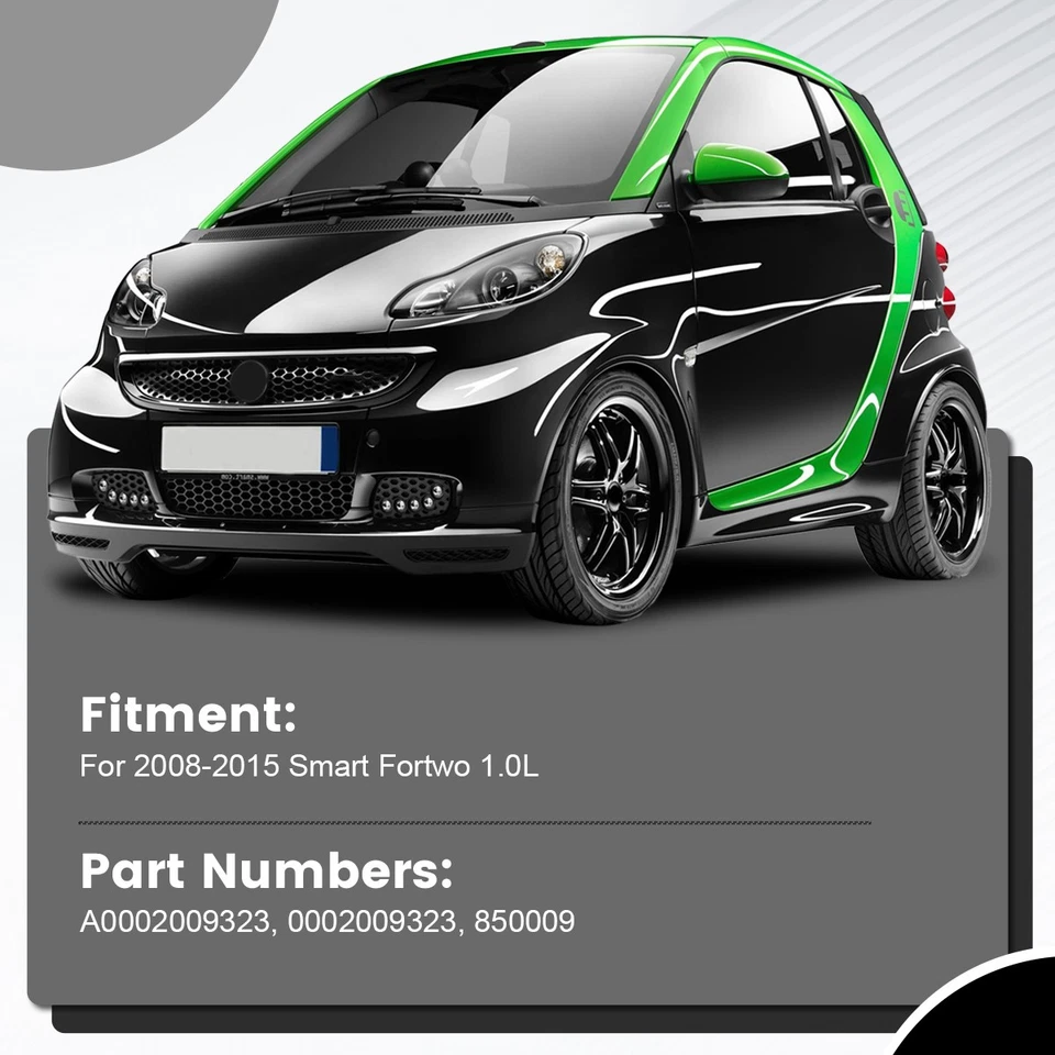 Radiator Cooling Fan Assembly for 2008-2013 2014 2015 Smart Fortwo A0002009323 Foto 2 de 4