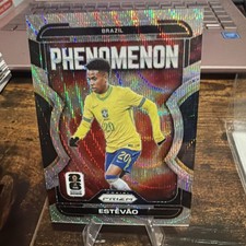 2026 Panini Prizm FIFA World Cup - Phenomenon Wave Prizm #5 Estevao, Brazil