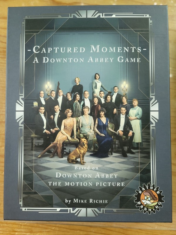 CAPTURED MOMENTS - A DOWNTON ABBEY GAME BY RATHER DASHING GAMES NEW AND SEALED