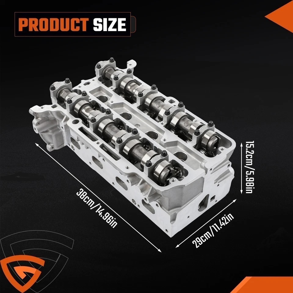 Conjunto de culata de motor 55573669 para Chevy Cruze Sonic Buick Encore 1,4 L Foto 2 de 4