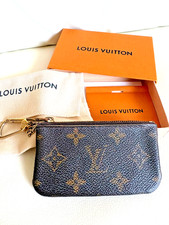 LOUIS VUITTON Coin Key Case Monogram Pochette Cl  M62650 Brown Leather W/BOX