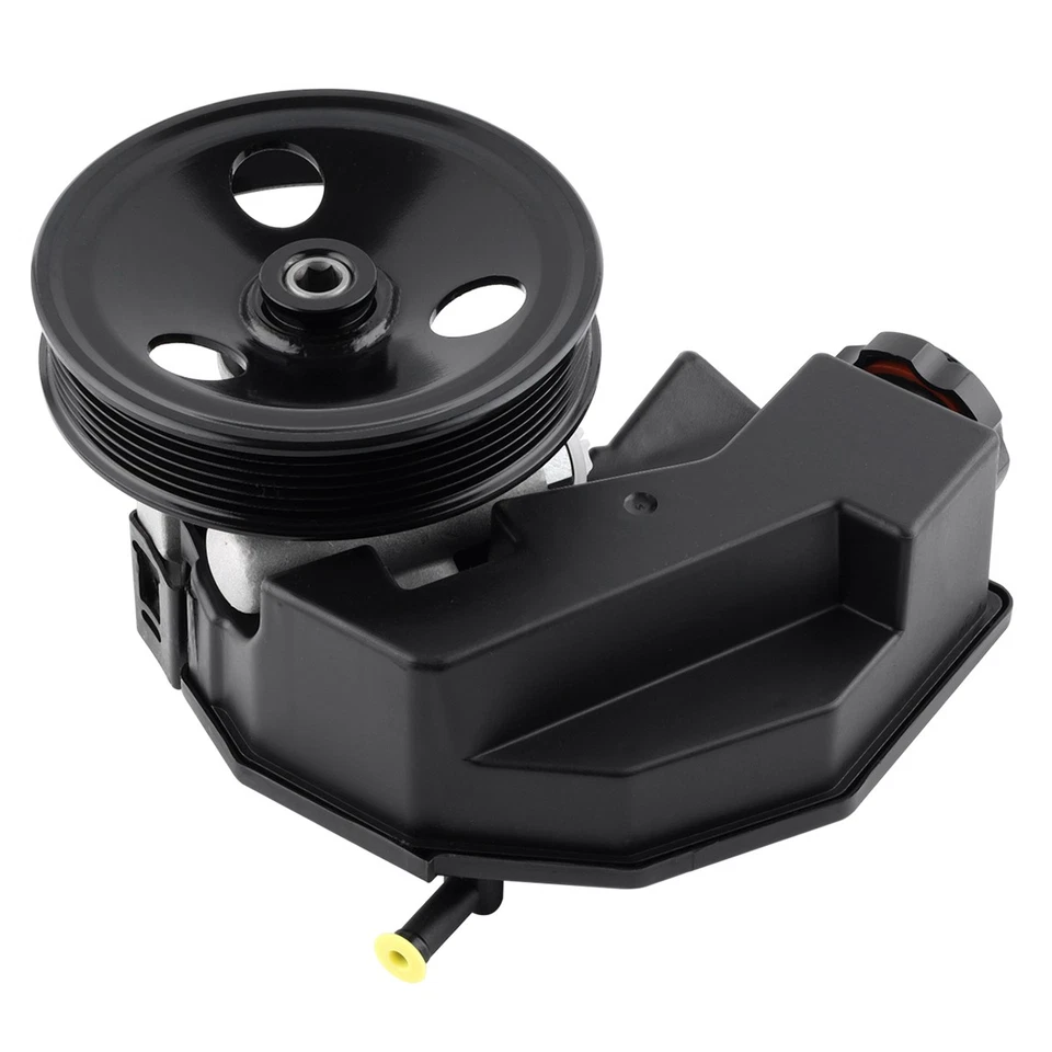 Power Steering Pump w/ Pulley & Reservoir For 1999-2004 Jeep Grand Cherokee A+ - Изображение 2 из 4