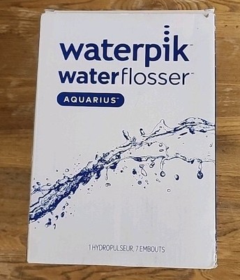 Waterpik Aquarius Water Flosser WP-660C - White NEW SEALED