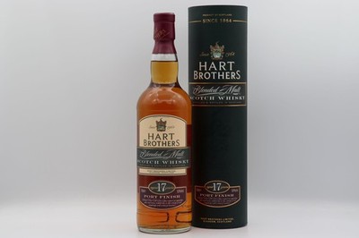 Hart Brothers 17 Jahre Blended Malt Scotch Whisky 0,7 ltr. Port (113,57 EUR/l)