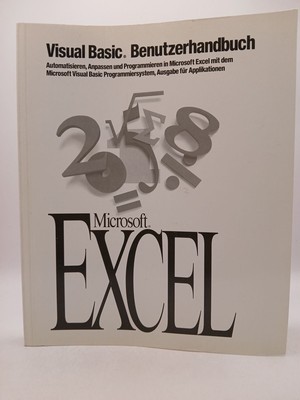 Microsoft Excel Version 5.0 - Visual Basic Benutzerhandbuch VBA - Ausgabe 125188