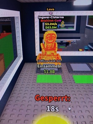 Steal a Brainrot Ginger Cisterna Lava 3.2M/s Super rare