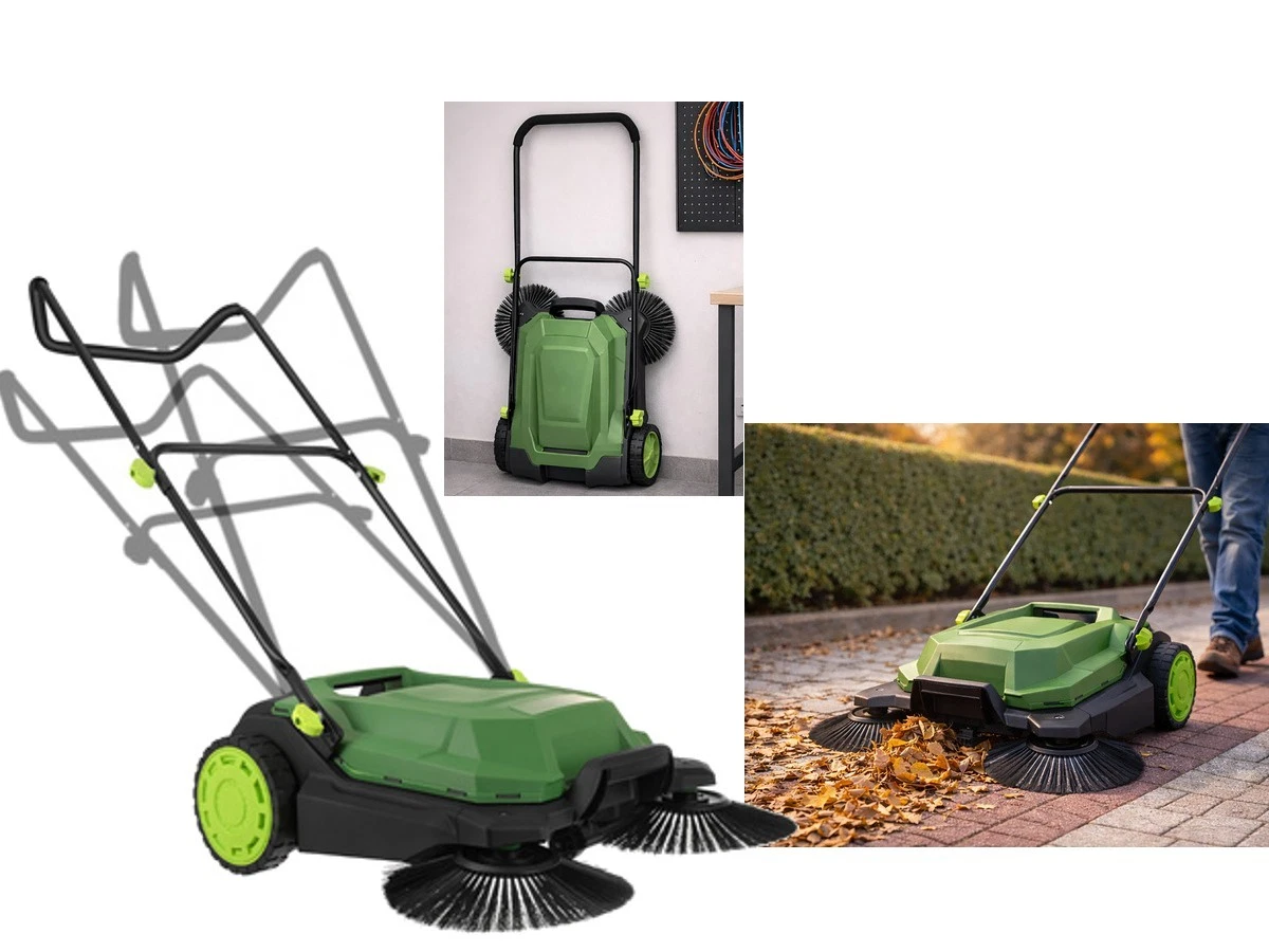 Paletta Raccoglifoglie Pieghevole Con Manico Lungo - Borsa Per Rifiuti Da Giardino Extra Large, Impermeabile, Con Aste Di Rinforzo In Fibra Di Vetro - 2