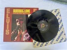 Elvis Presley Burning Love LP RCA Camden CAS-2595 Vinyl Record 🎤🔥