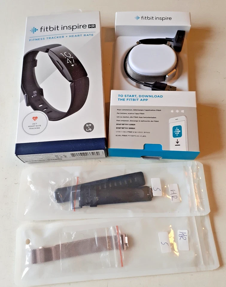 Fitbit Inspire HR Activity Tracker Original box with Extras -Ideal Xmas Gift - Image 2 of 4