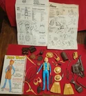 HUGE LOT  Marx Johnny West Adventure Vintage Jane West w/ Box 55+ Accessories