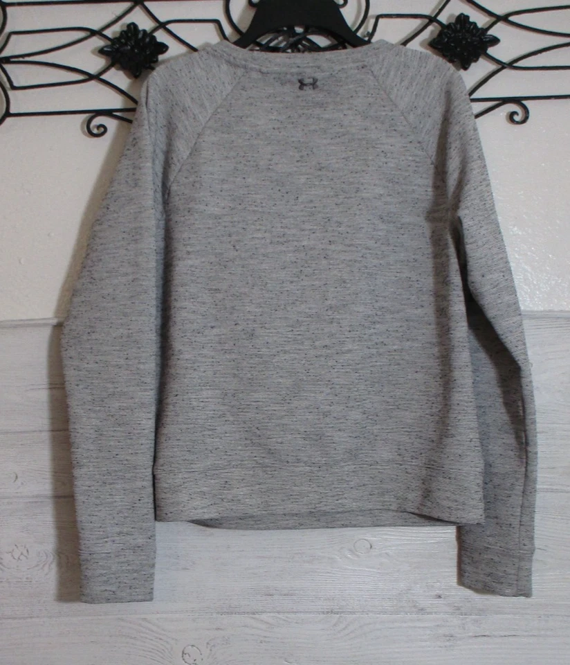 Sudadera Under Armour Toda Temporada Ropa Activa Para Mujer Talla L Gris Manga Larga Foto 2 de 4