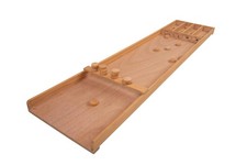 Deluxe Shuffleboard Set for Family Game Night - 120cm Wooden Design