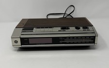 Vintage General Electric GE Digital AM/FM Radio Alarm Clock Desk Model 7-4634B