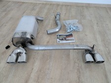 Edelstahl Duplex Sportauspuff pass. für Mercedes Benz CLK 209 05/2002-