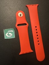 Apple Watch Sport Band 40mm 38/41 Genuine OEM 2020 PRODUCT Red M/L Used