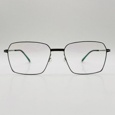 Plus Eyewear Eyeglasses Men Women Square Brown NEO NB33-41 NEW