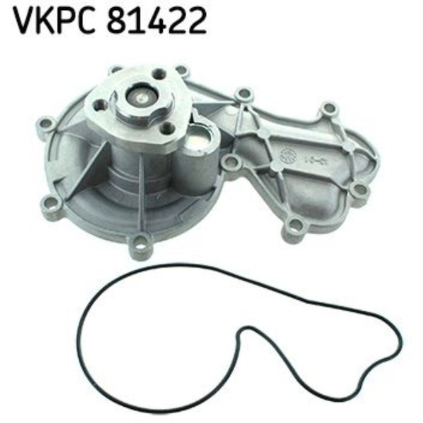 Skf Wasserpumpe KüHlmittelpumpe FüR Audi A6 Avant 4G5 C7 3.0 Tdi Quattro-image