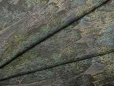 Kimono Authentic Oshima Tsumugi landscape pattern Pure silk Special item Unused