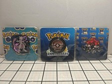 Pokémon Go Fest 10 Aniversario Lote 3 Solapas Pin Necrozma, Mewto, Rayquaza ¡Nuevo!