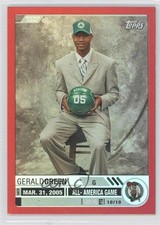 2005-06 Topps Big Game Red 79/99 Gerald Green #112 0b9
