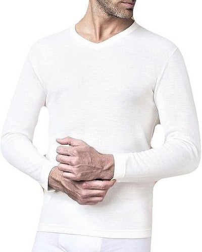 Maglia Lunga Equitazione Noble Pony Scoollo A V &ndash; Sabbia &ndash; UPF 50 Protezione Solare