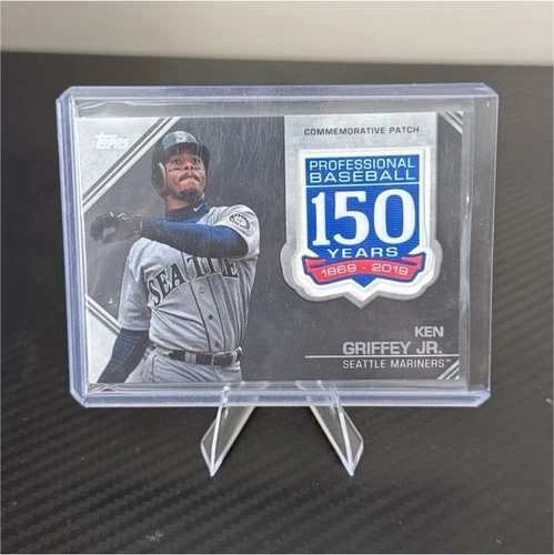 Topps 2019 Update Ken Griffey Jr Seattle Mariners 150th Anniversary Patch Card