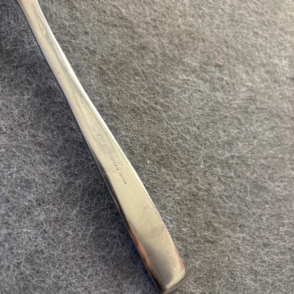 Vintage WMF CROMARGAN NORTICA Made In Japan Oval Soup Spoon Stainless Steel - Image 2 of 3