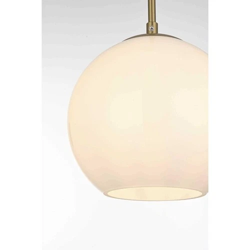 Living District LD2207SG Baxter 1 Light 8 inch Satin Gold Pendant Ceiling Light - Picture 4 of 10