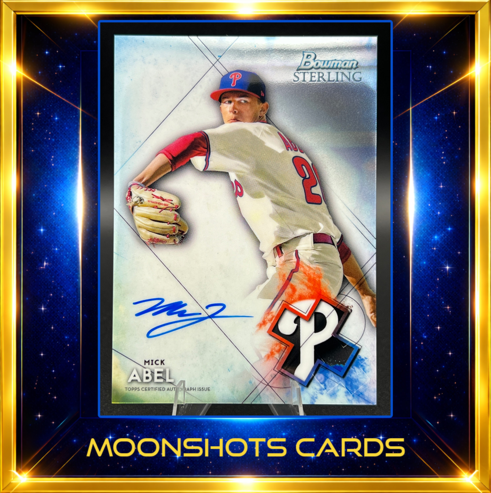2021 Bowman Sterling Mick Abel Prospect Auto - Phillies
