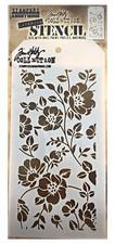 Tim Holtz Layering Stencil Stampers Anonymous Floral Stencils Flowers Pattern