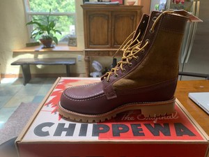 chippewa shearling boots