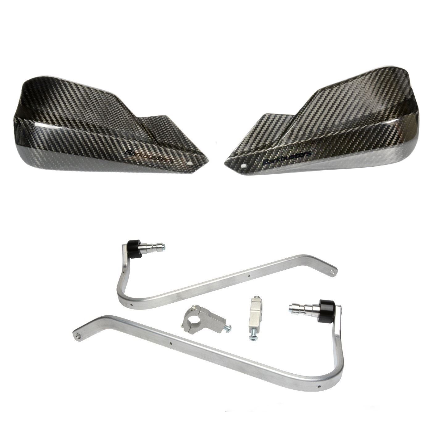 Barkbuster Carbon Handguard Two Point Mount HONDA XL650V Transalp 2000-2007
