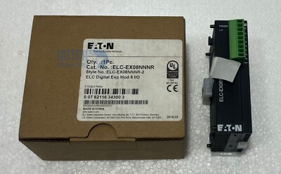Eaton Elc-ex08nnnr-2 Elc Digital Exp Mod 8 I/o Output Module 1.5a 250vac